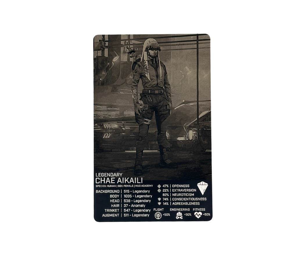Custom Star Atlas Crew Metal Card