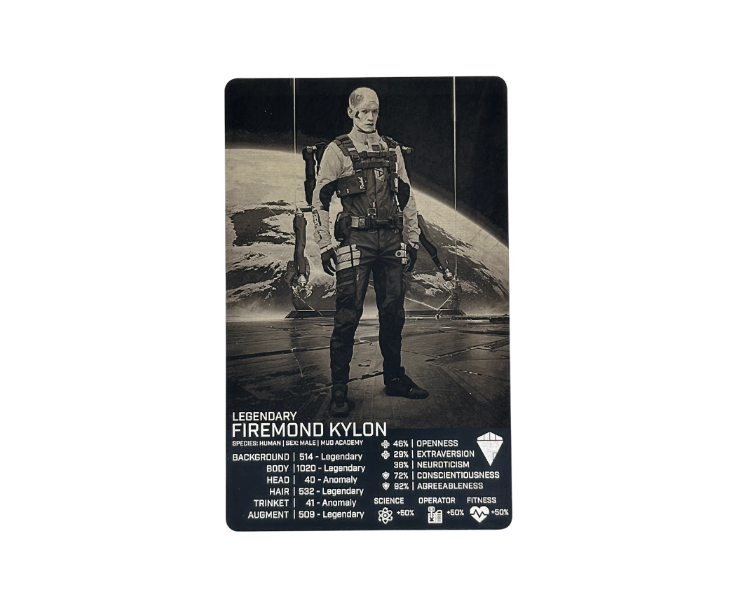 Custom Star Atlas Crew Metal Card