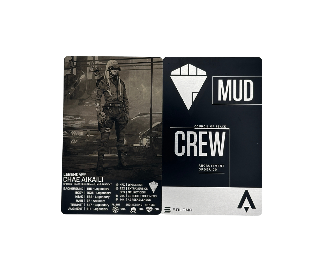 Custom Star Atlas Crew Metal Card