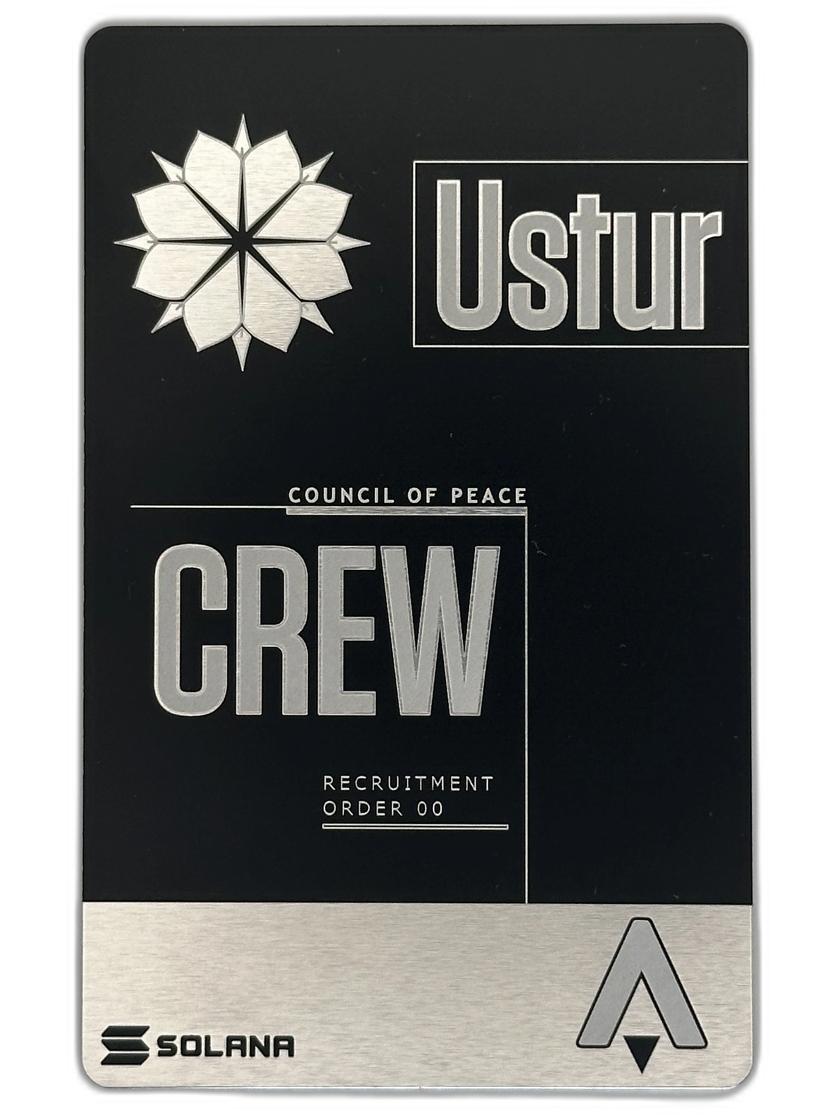 Ustur Crew Card back design featuring detailed stats and HD artwork of Marceau Wiraveth.