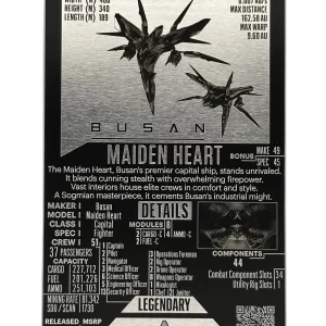 Maiden Heart front view