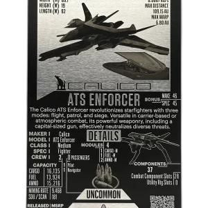 ATS Enforcer front view