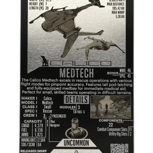 Calico Medtech Metal Card Front