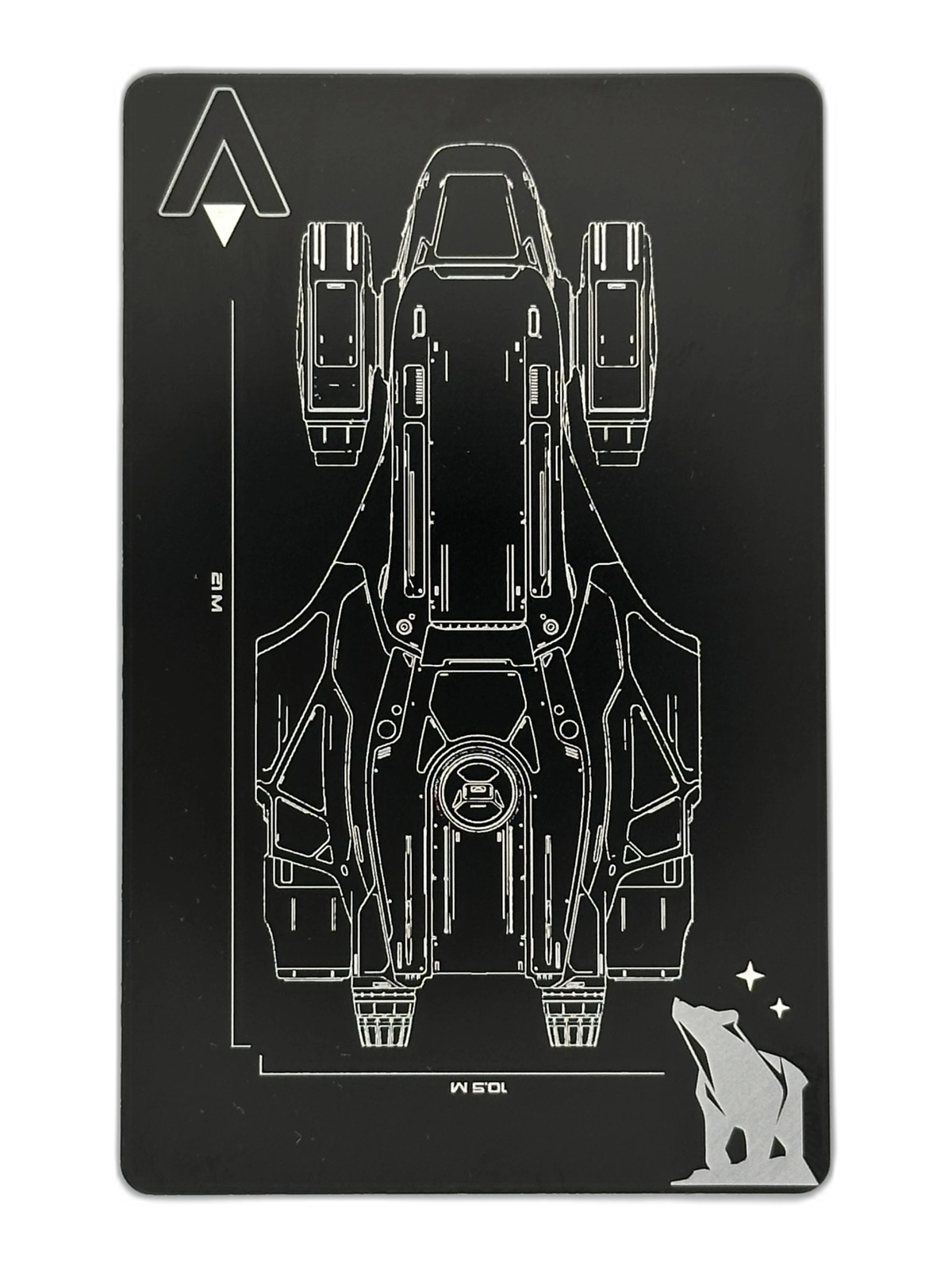 Calico Shipit Star Atlas ship metal card schematic back