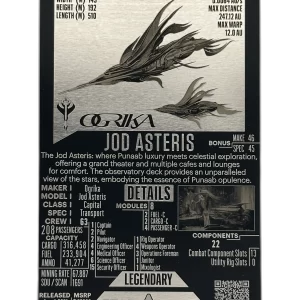 Jod Asteris front view